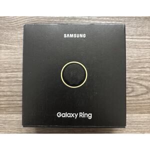 Samsung Galaxy Ring Titanium Gold SM-Q501 AI Smart Ring Size 11